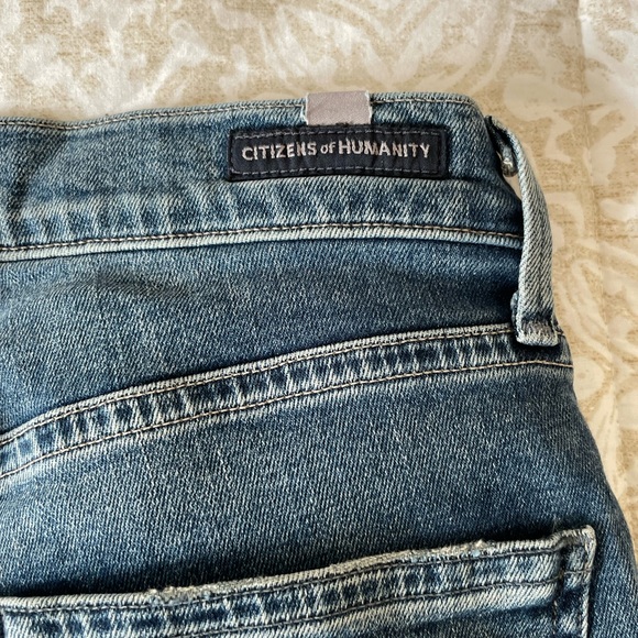 Citizens of Humanity LA denim jeans 25 rocket crop high rise skinny - Picture 6 of 10